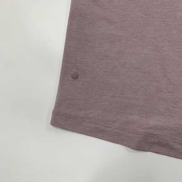 Lululemon Polo Shirt Mens M Medium Lilac Purple Evolution Performance Golf - Picture 5 of 7